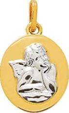 Médaille ange plaqué or